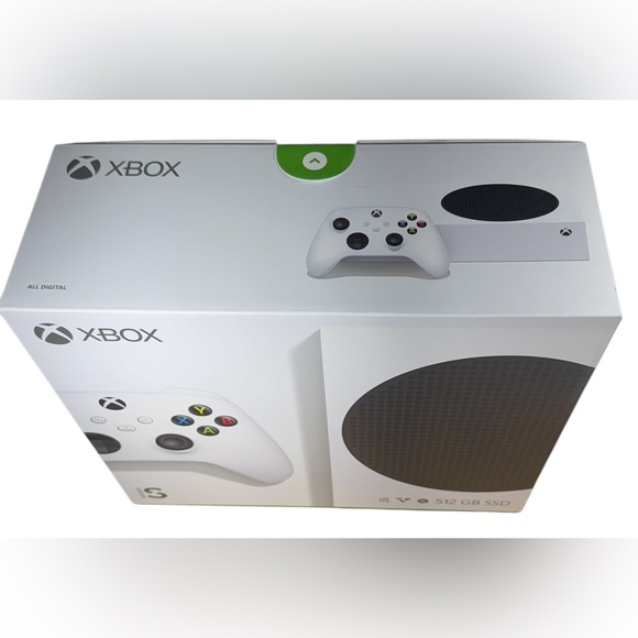 Xbox Series S, 512GB SSD, All Digital Gaming Console, Robot White, NEW - Picture 2 of 7